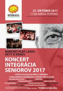 Koncert Integrácia seniorov 2017