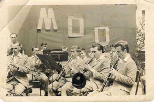 Mládežnícka dychovka v roku 1960. Foto: archív redakcie